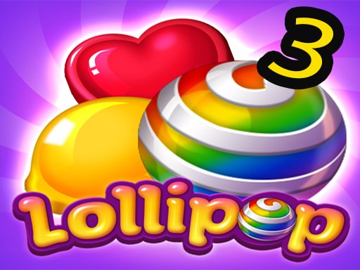 Lollipops Candy Blast Mania  Match 3 Puzzle Game Battle