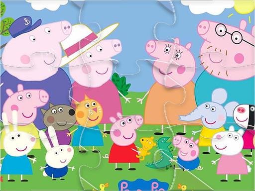 Peppa Pig Jigsaw Puzzle Online Arena Odyssey