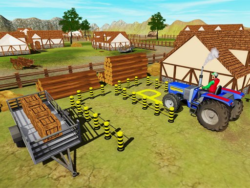 Tractors Parking Mission Land