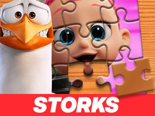 Storks Jigsaw Puzzle Escape Saga