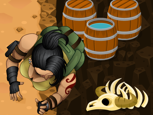 Zombie Runner Escape Jump