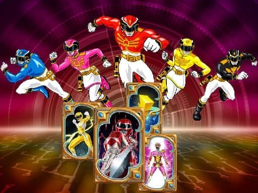 Power Rangers Memory Matching  Brain Puzzle Game Mode Fun