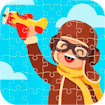 Airplane Puzzles Land Rush
