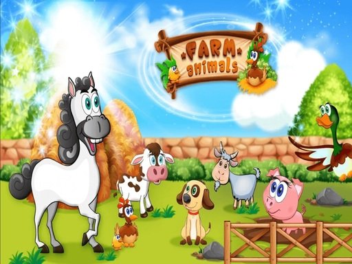 Funny Learning Farm Animals Race