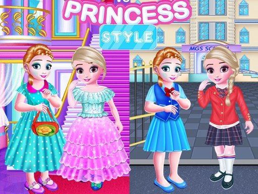 Little Girls School vs PrincessStyle Quest Dash