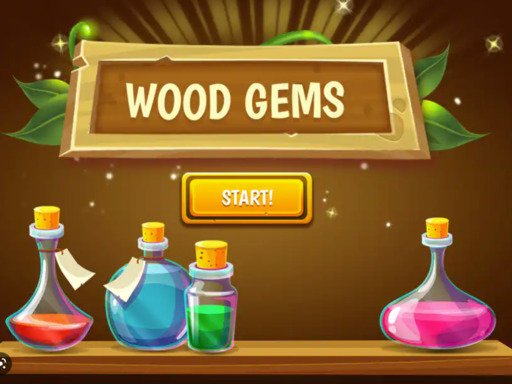Wood Gems Bubble Shooter Fun