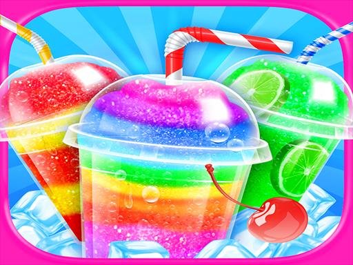 Rainbow Frozen Slushy Truck Ice Candy Slush Maker Dash