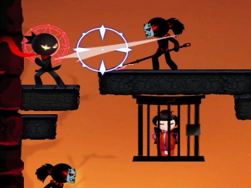 Ninja Stickman Warrior HTML5 Odyssey