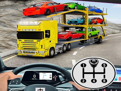 Car Transporter Truck Vehicle Transporter Trailer Mode