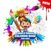 Simple Animal Coloring Book for Kids Challenge Journey