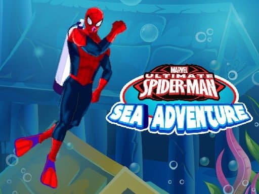 Spiderman Sea Adventure  Pill Pull Game Mission Dash