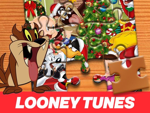 Looney Tunes Christmas Jigsaw Puzzle Dash