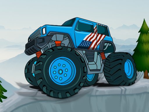 Monster Truck Mountain Climb Arena